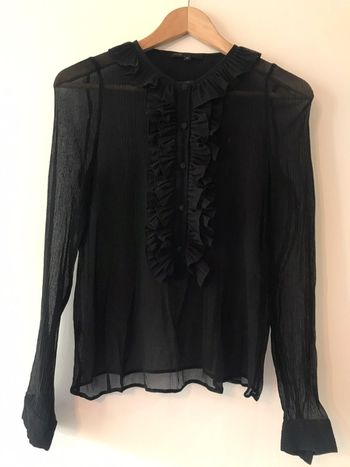 Blouse transparente Maje