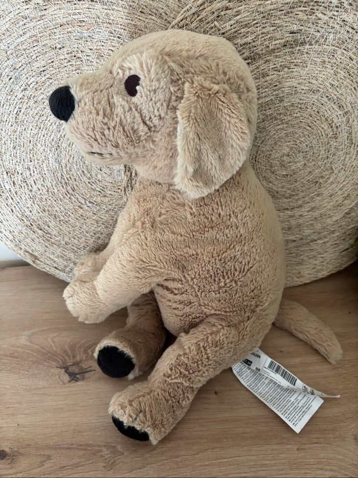 Neuf doudou chien beige golden retriever ikea - photo numéro 2