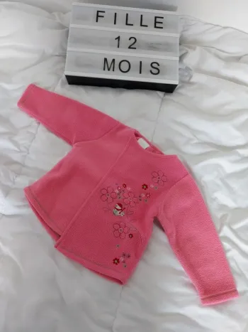 Pull fille 12 mois