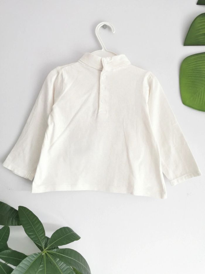 Tee-shirt col roulé Minnie "Je suis unique" Disney 24 Mois - photo numéro 5