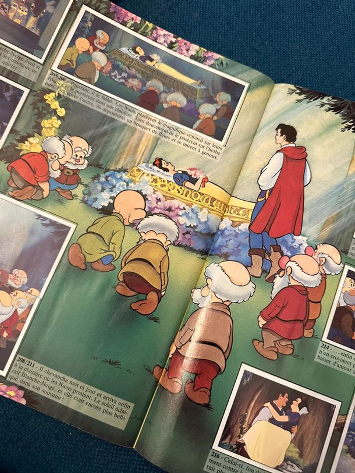 Album Panini livre complet Disney Blanche Neige Snow White stickers autocollants ancien - photo numéro 8