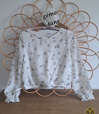 blouse 4ans gémo👧