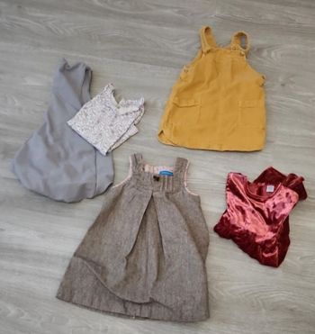 Lot robes 24 mois