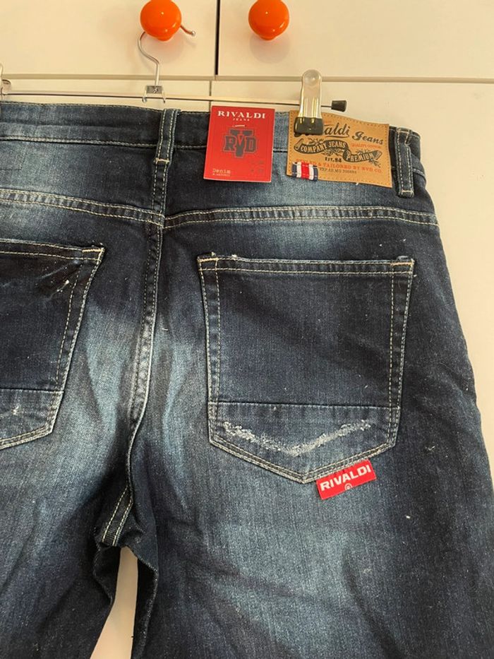 Short en jean neuf taille 42 Rivaldi - photo numéro 5