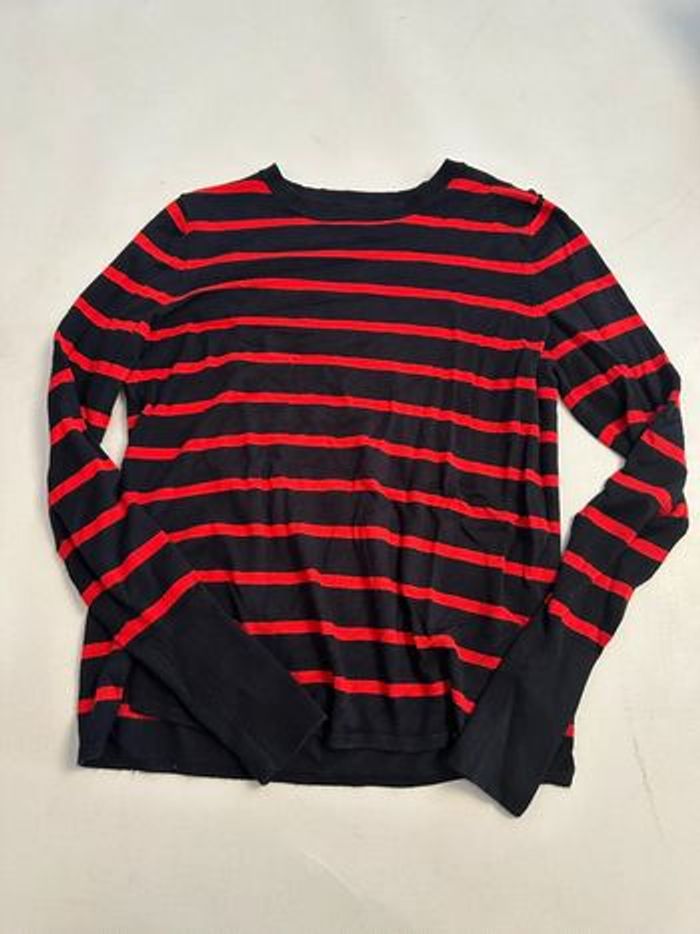 Pull fin rayé only xs