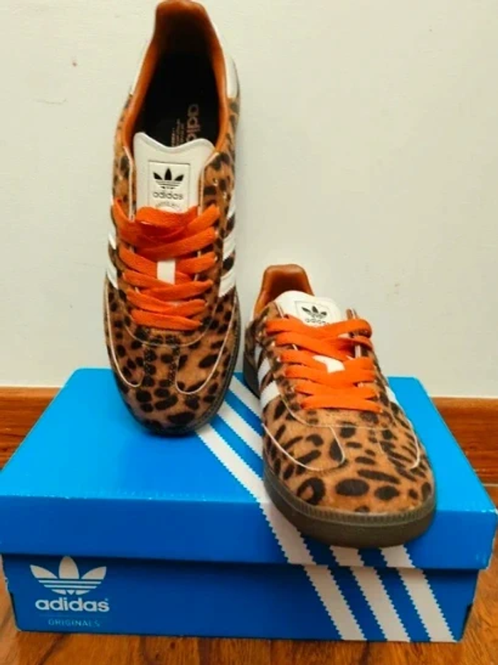 Adidas Samba Preloved Léopard Rouge 41 - photo numéro 2