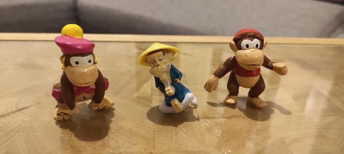 Lot de 3 figurines Don King Kong