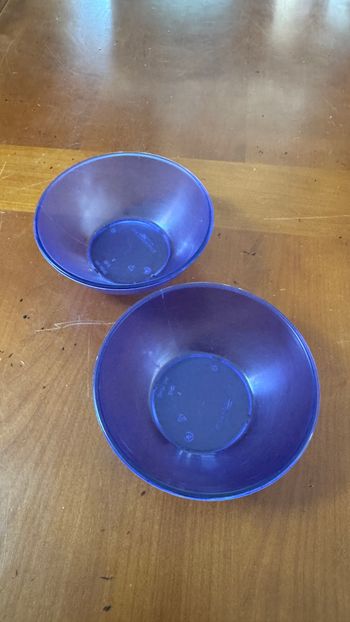 Ensemble deux bols plastique AIR MAURITUS