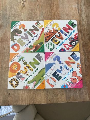 Lot de 4 livres