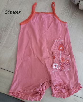 Grenouillère 24 mois