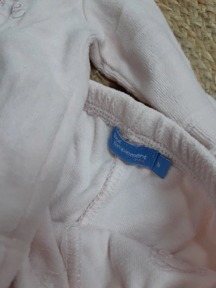 Ensemble gilet à capuche et pantalon Tout Simplement naissance - photo numéro 4