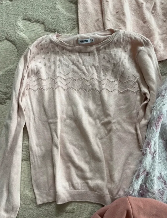 Lot de 9 haut pull sous pulls en bon état. 8 ans - photo numéro 7