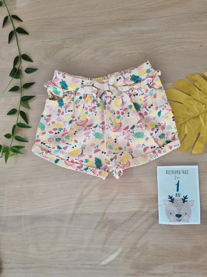 Short tropical porté 2x