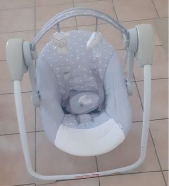 Balancelle transat musical pliable dehoussable lavable