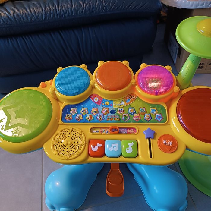 Ma Batterie Jungle Rock vtech avec tabouret - photo numéro 8