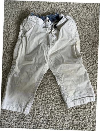 Pantalon blanc taille 18 mois marque Tex