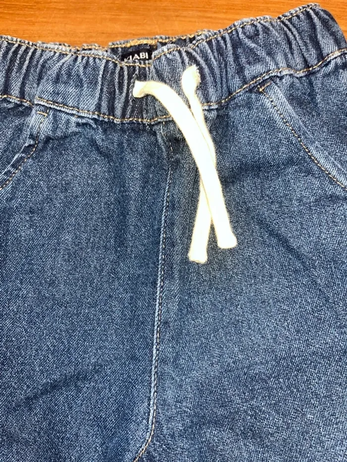 Pantalon élastique jeans kiabi 36 mois - photo numéro 2