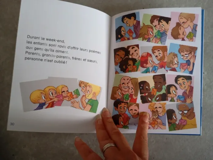 Livre " je suis en CP " niveau 3 la fête des parents - photo numéro 3