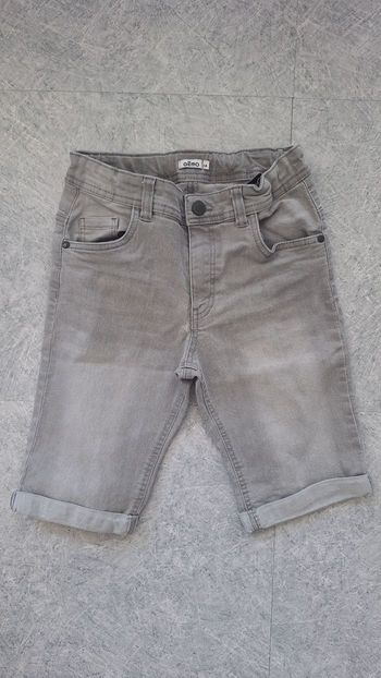 Short jean gris garçon 14 ans