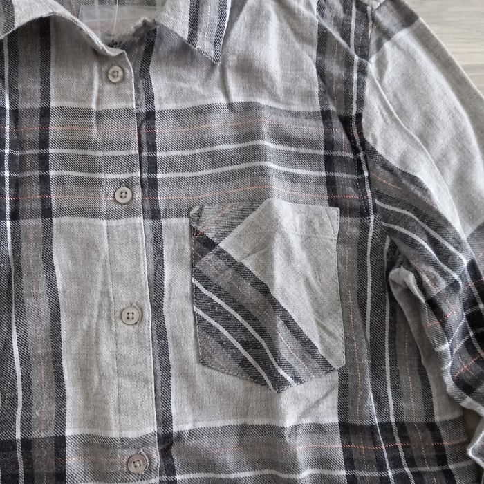 Chemise femme à manches longues à carreaux Tex taille 38 - photo numéro 3