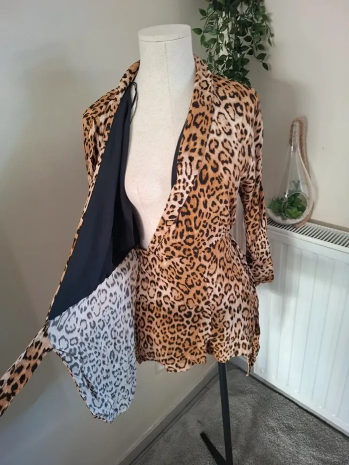 Combinaison short zara taille 36 - photo numéro 4