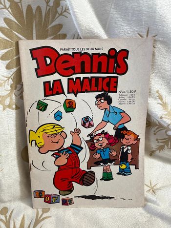 Magazine Dennis la Malice vintage