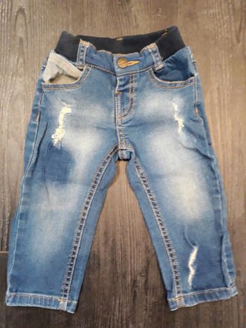 Jean effet usé