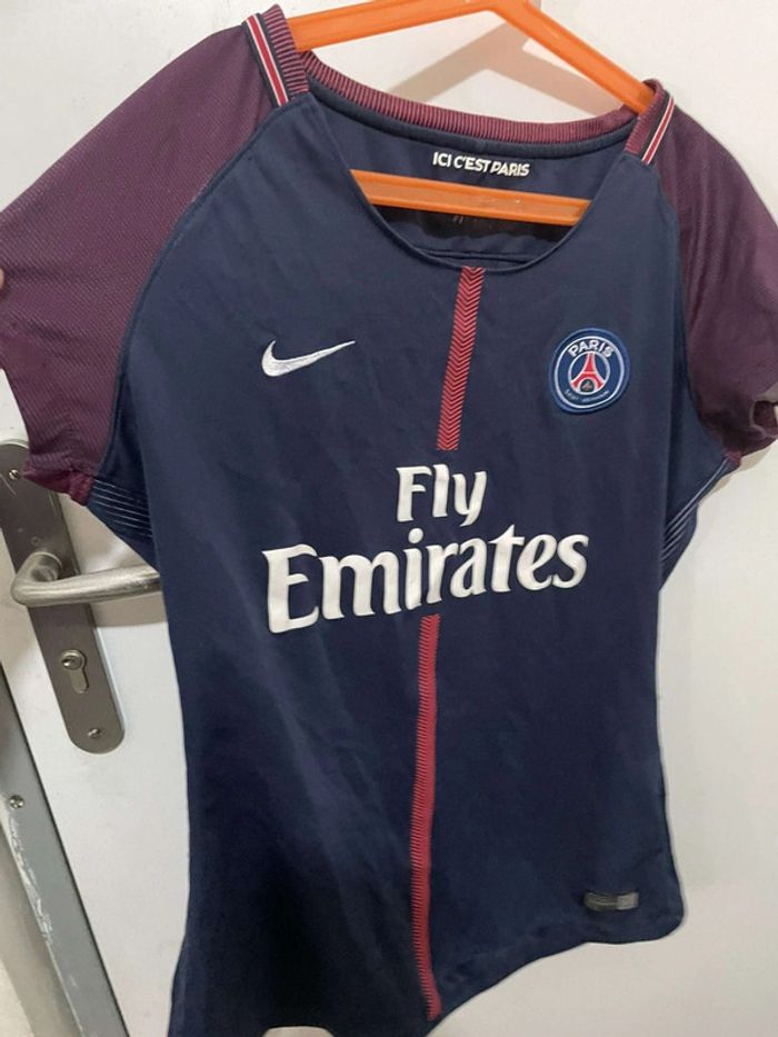Maillot Foot Nike Paris Femme Taille L - photo numéro 3