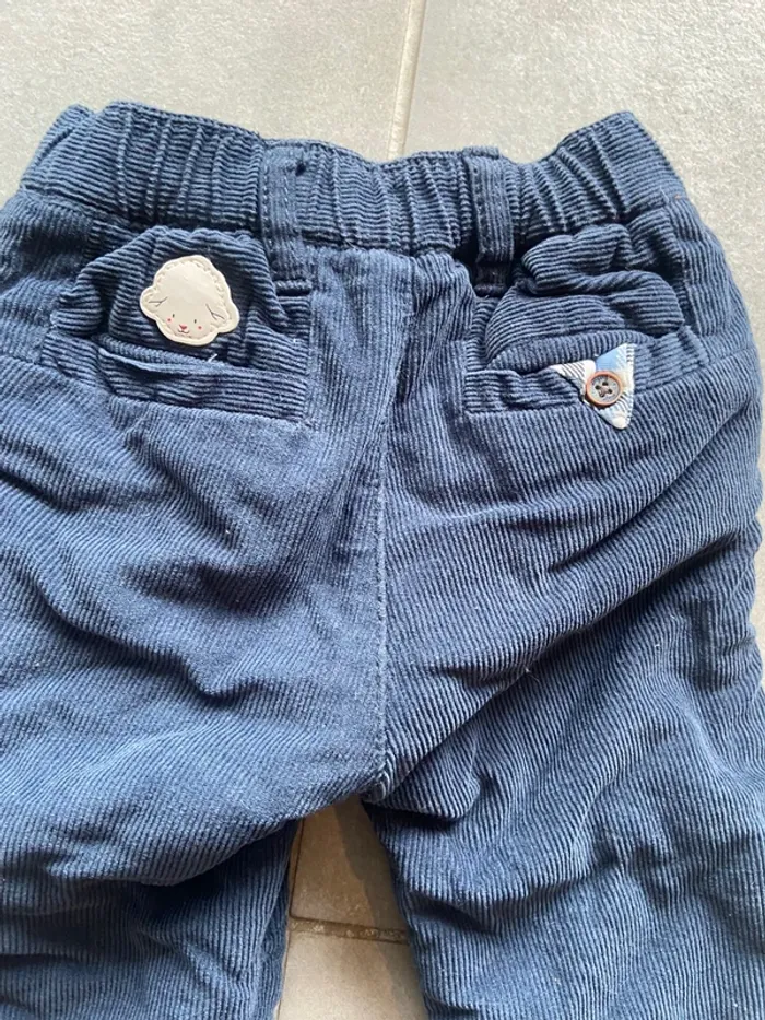 Pantalon Sergent Major velour - photo numéro 7