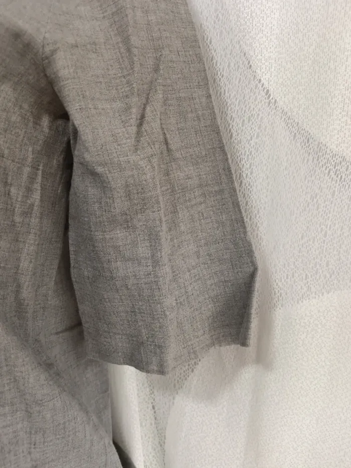 Chloé "blouse grise col à noeud" taille 38 - photo numéro 5