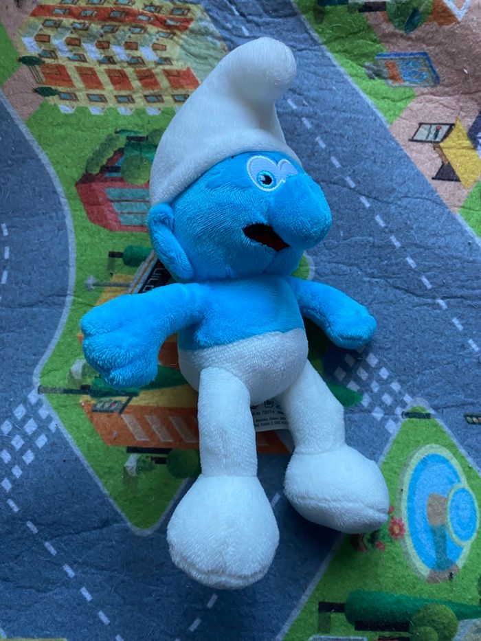 Doudou neuf les schtroumpfs - photo numéro 2