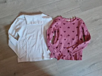 Lot de 2 t-shirt ML DPAM
