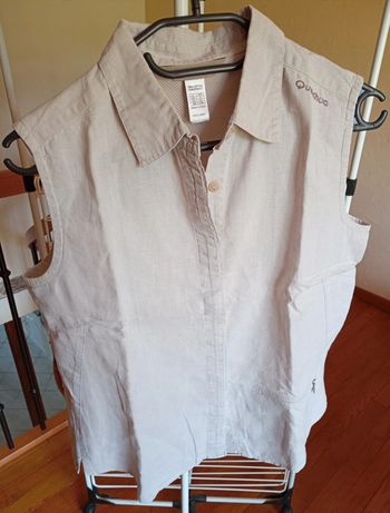 Débardeur Femme 55% Lin et 45% Coton Taille 42