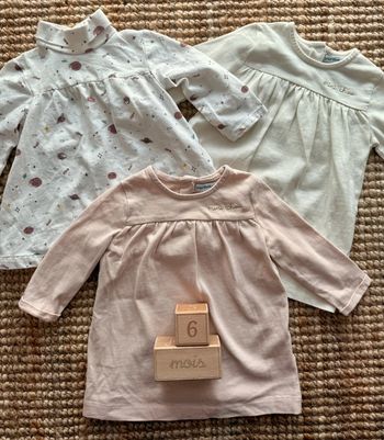 Lot robes Vertbaudet 6mois / 68cm