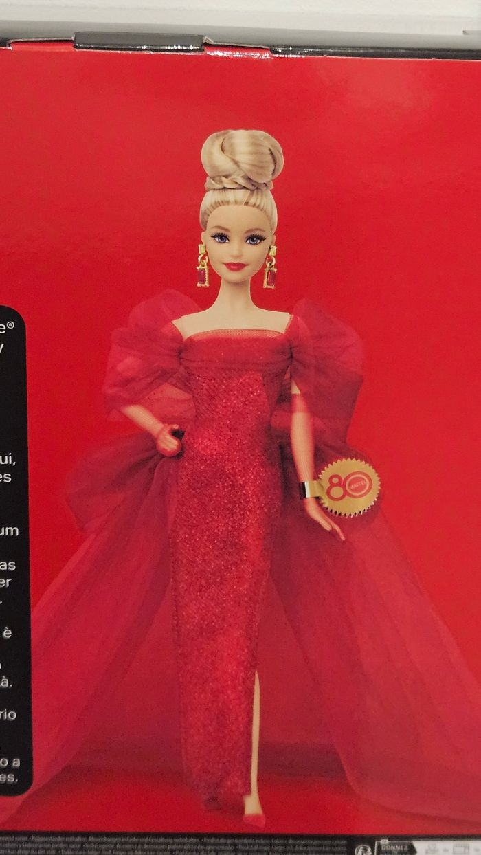 Poupée Barbie 80 ans Mattel - photo numéro 9