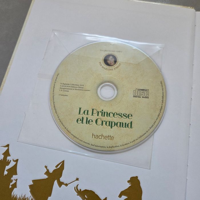 Livre enfant leq plus beaux contes Marlène Jobert + CD - photo numéro 2
