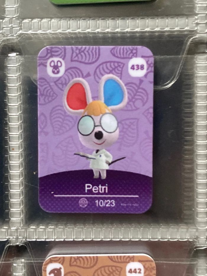 mini carte amiibo pétri