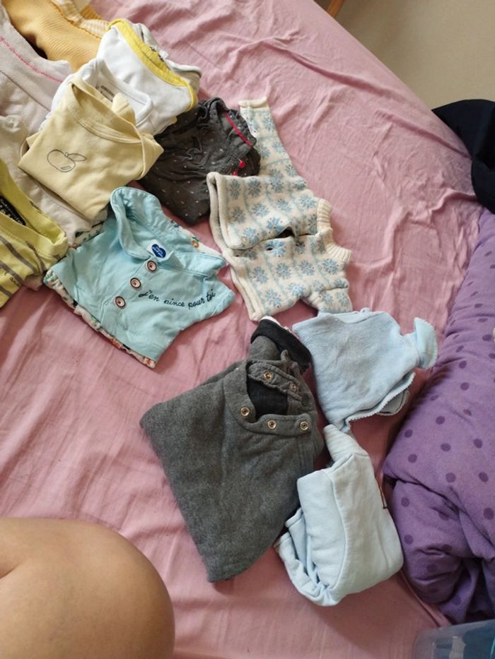 Lot 3 mois vêtements - photo numéro 2