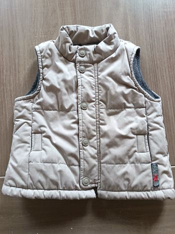 Doudoune sans manche 9 mois