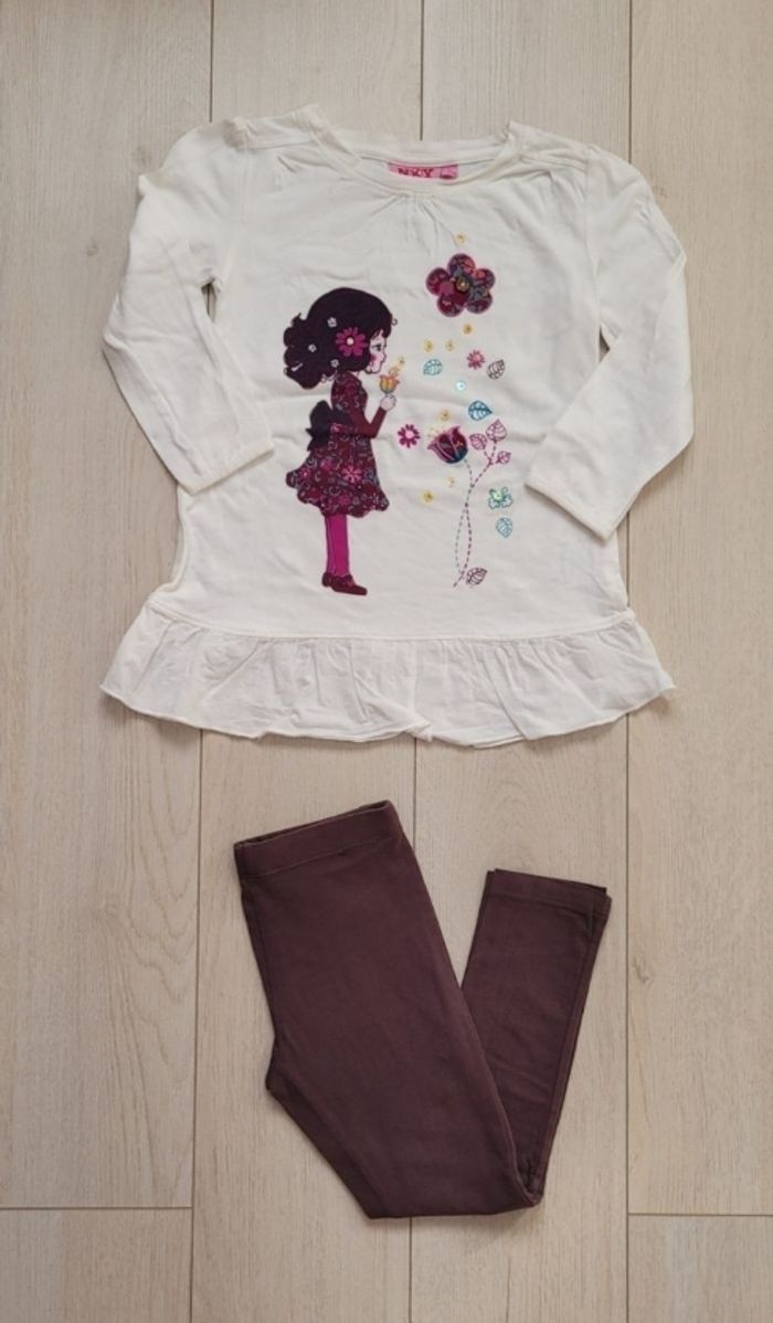 Lot de vêtements fille taille 4 ans dont NEUFS KIABI, OKAIDI, ZARA, VERTBAUDET, TCF, KIDS GRAFFITI, NKY - photo numéro 10