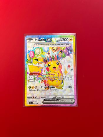 Pikachu ex FA 219/191