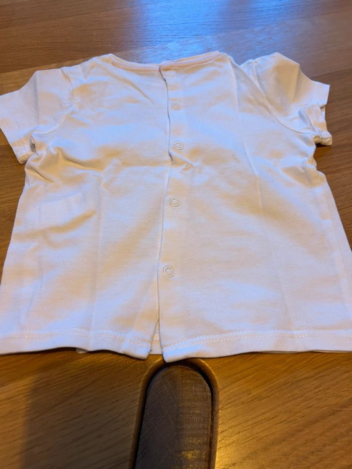 Tee-shirt bébé fille 9 mois Okaidi - photo numéro 2