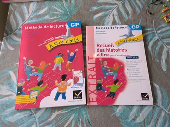 Manuel + livre d'histoires CP lecture