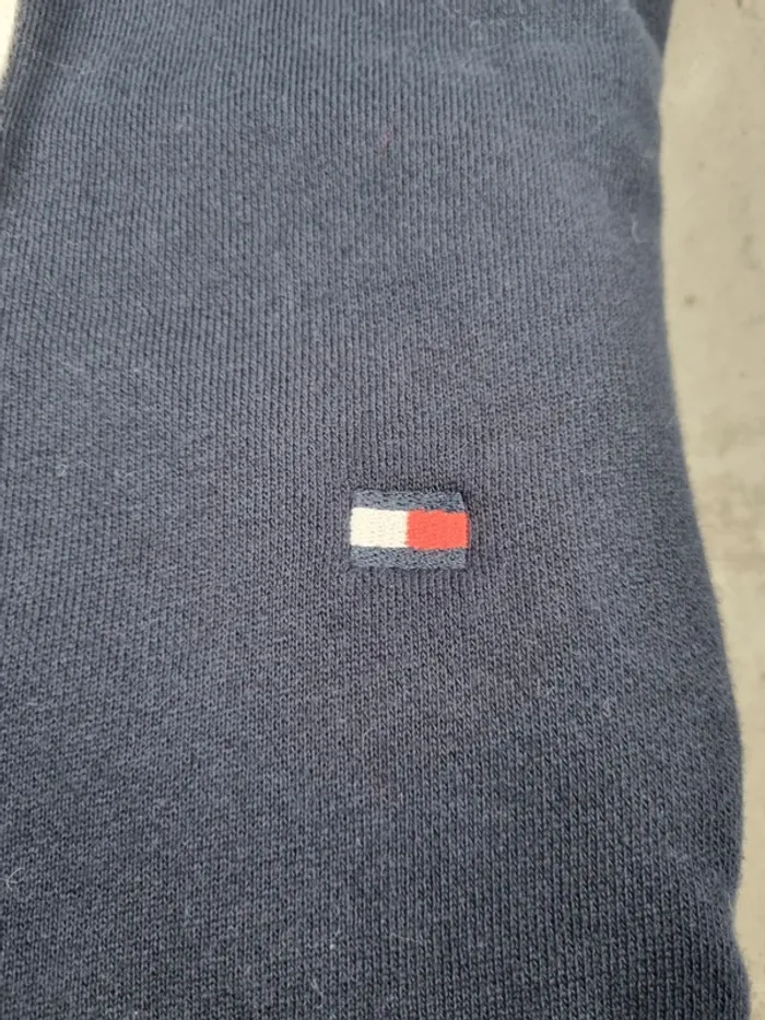 Veste zippée Tommy Hilfiger bleu marine, L Hommes (mesures en photos) - photo numéro 7