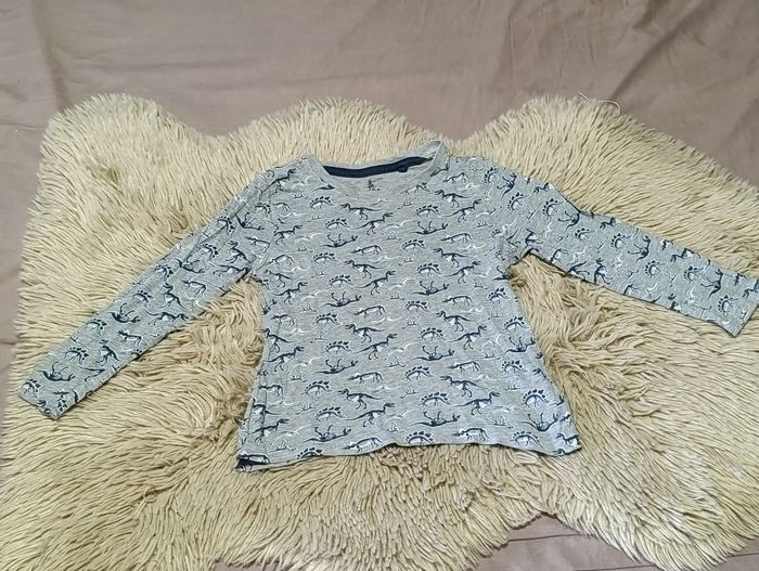 T-shirt manches longues dinosaure