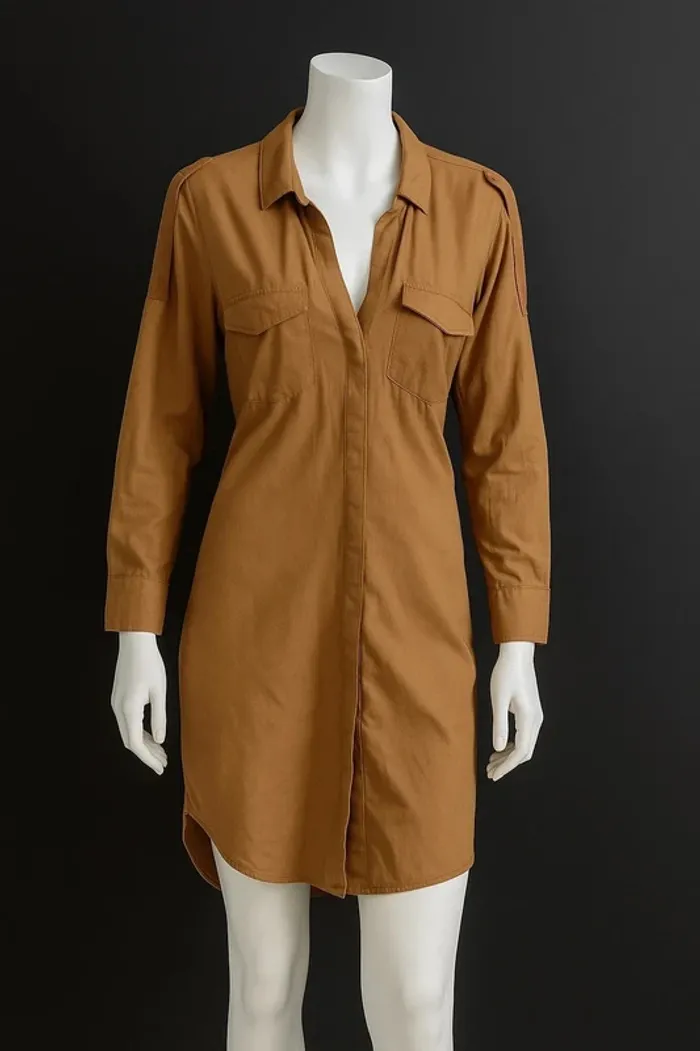 Chemise large  / robe casual manche 3/4 Zara 34-40