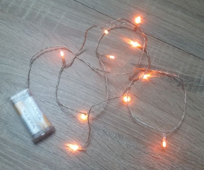 5 guirlandes lumineuses multicolores - photo numéro 2