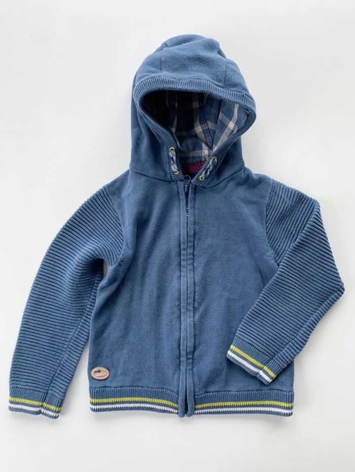 Gilet zippé a capuche sergent Major 7 ans - photo numéro 3