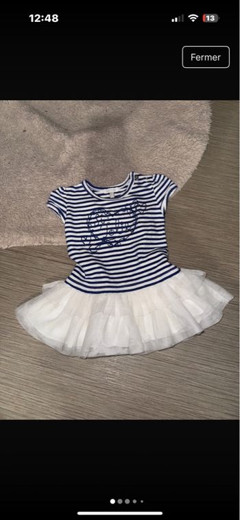 Robe fete absorba 12 mois