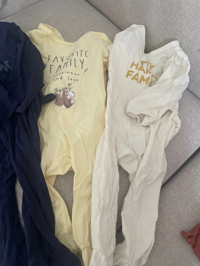 Lot de Pyjamas coton kiabi 6 mois - photo numéro 2